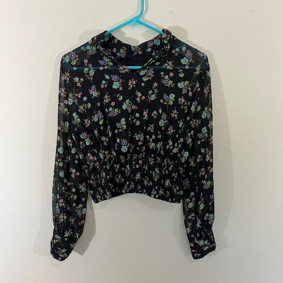 Zara Women's Multicoloured Floral Print Shirt Size S Style 9099/320/330/S - Picture 2 of 9